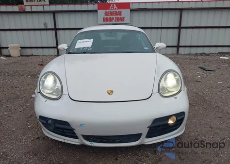 2006 Porsche Cayman S z USA, uszkodzony, nr VIN WP0AB29826U781902